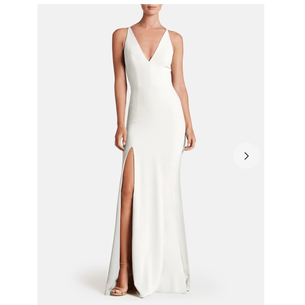 Dress The Population | Iris Slit Crepe Gown Size XXL Worn once